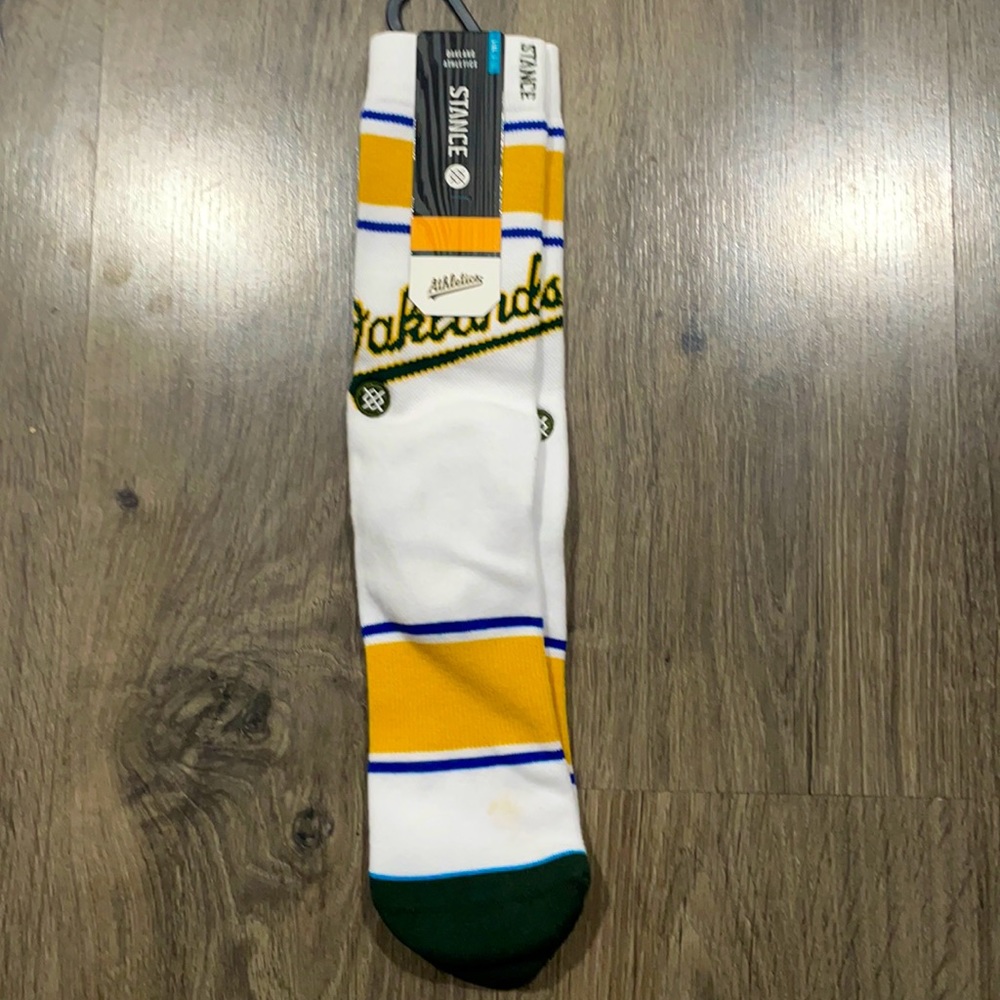 Brand new Oakland Stance socks.